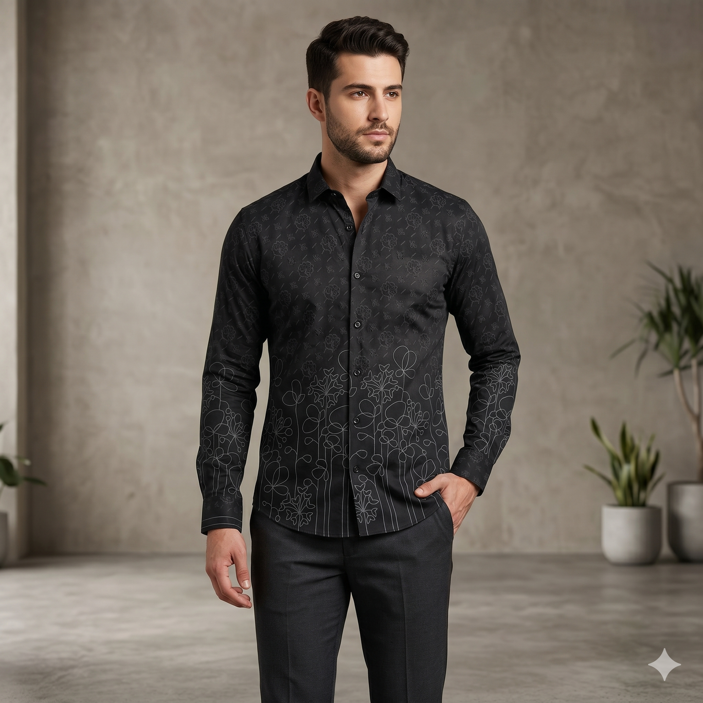The Eclipse Botanical Shirt