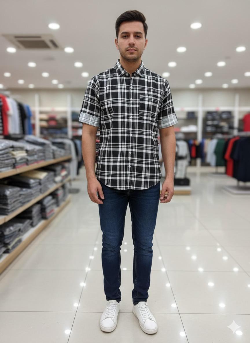 Classic Plaid Regular-Fit Shirt