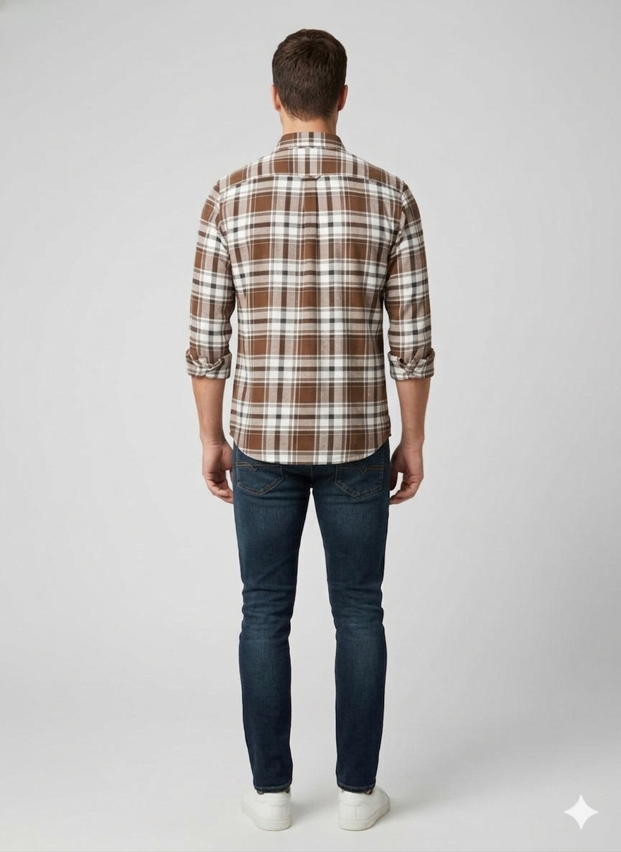 Classic Plaid Regular-Fit Shirt