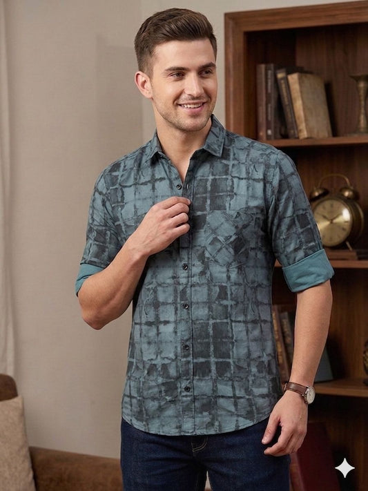 Midnight Shibori Shirt