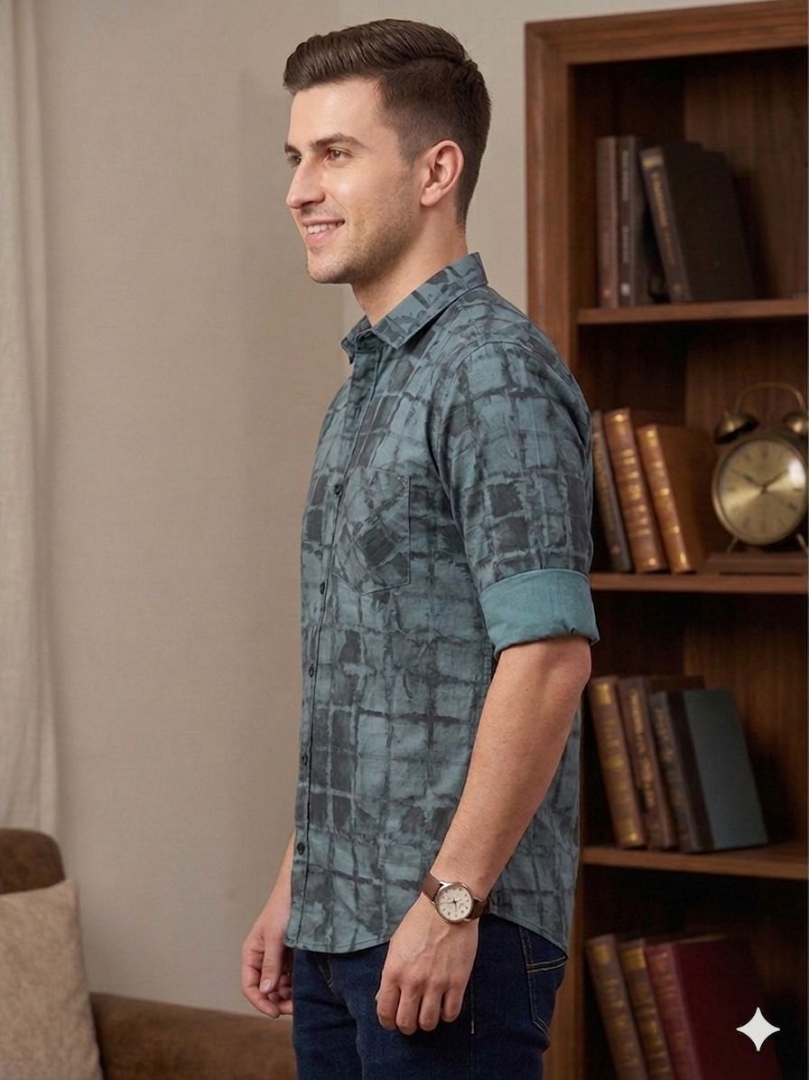 Midnight Shibori Shirt