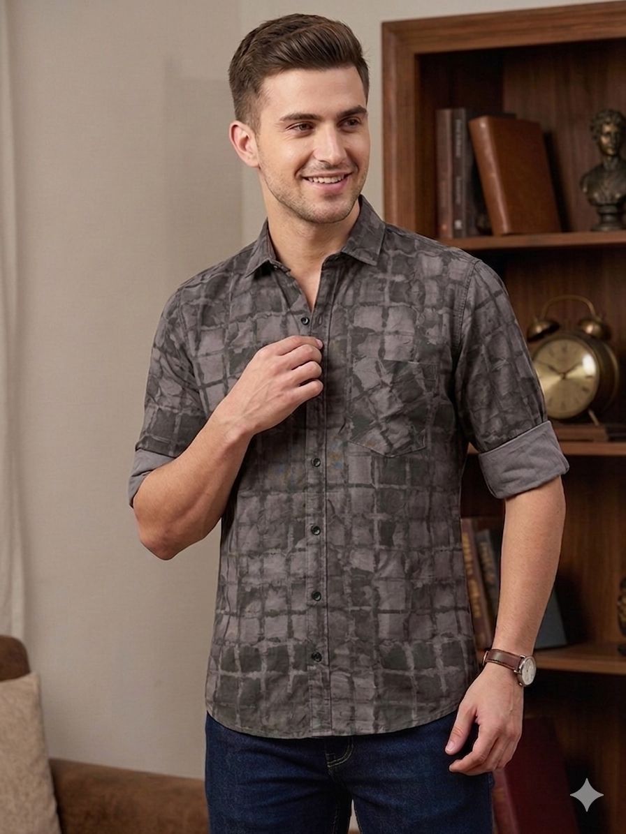 Midnight Shibori Shirt