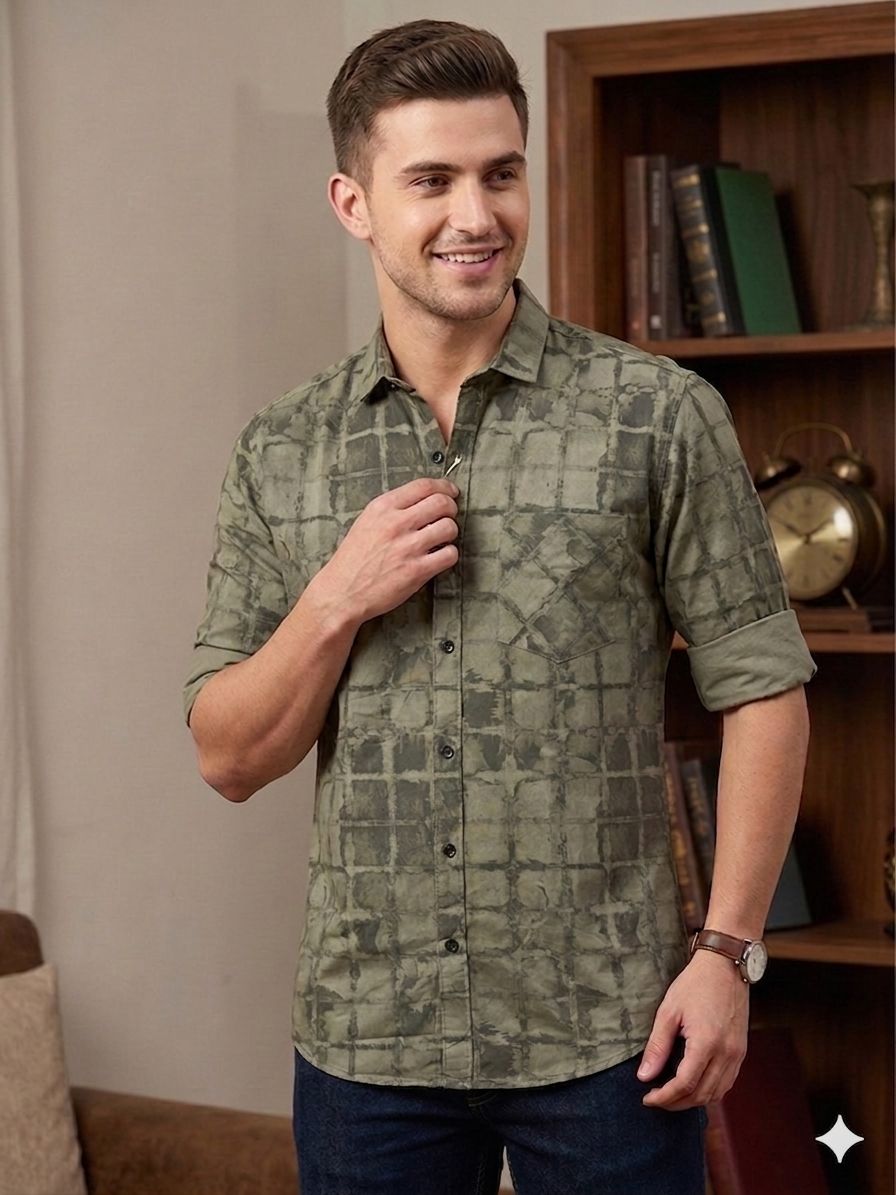 Midnight Shibori Shirt