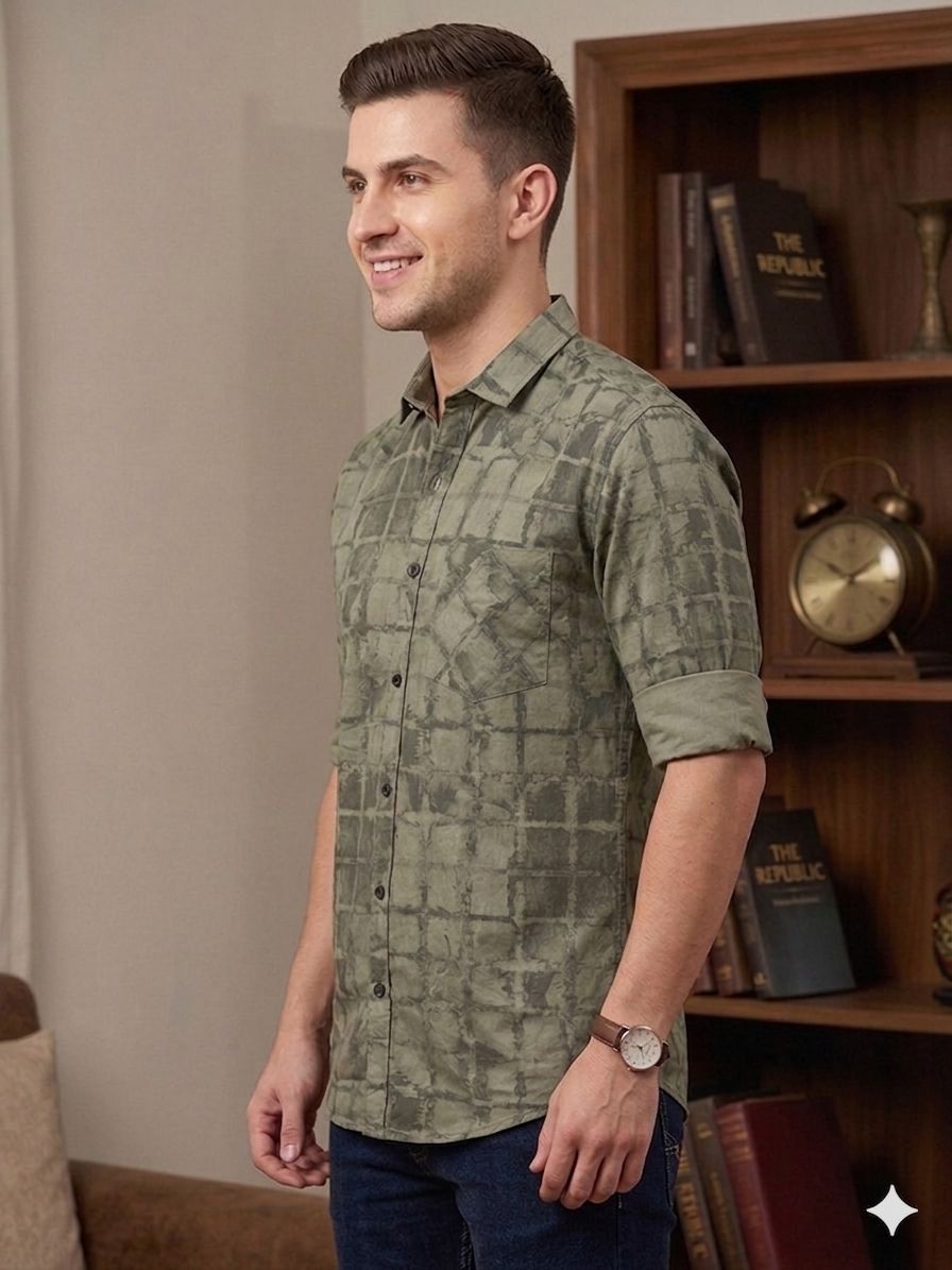 Midnight Shibori Shirt