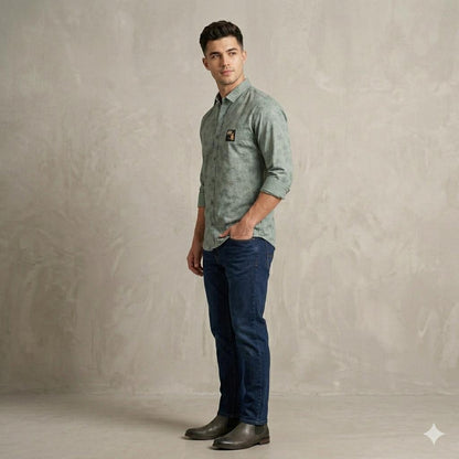 Men's Modern Plaid Check Casual Shirt | Full Sleeve Regular Fit