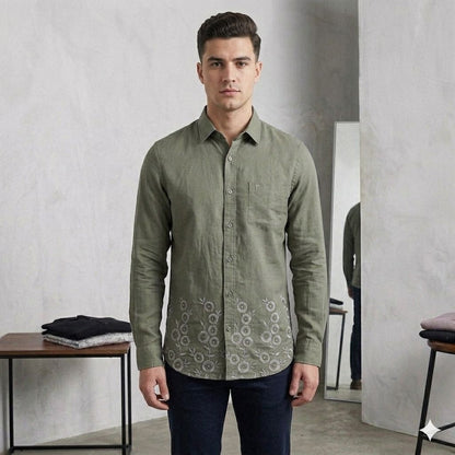 Noir Ombre Bloom Shirt