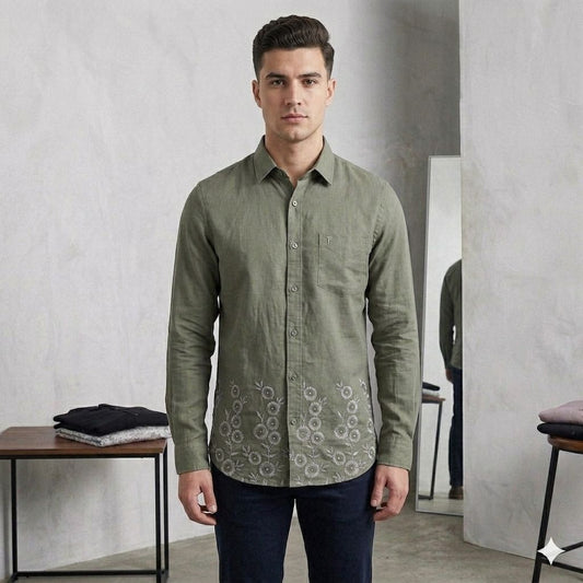 Noir Ombre Bloom Shirt